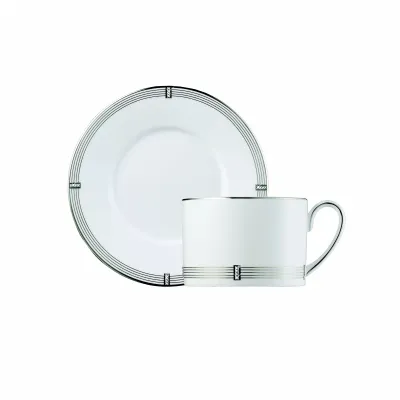 Regency Platinum Tea Cup & Saucer 6 in (Special Order)