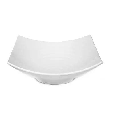 Zen Melamine 12.5" White Serving Bowl