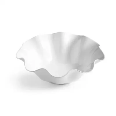 White Clam Serving Bowl