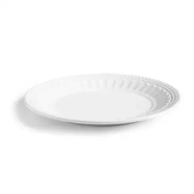 Venetian White 11" Dinner Plate