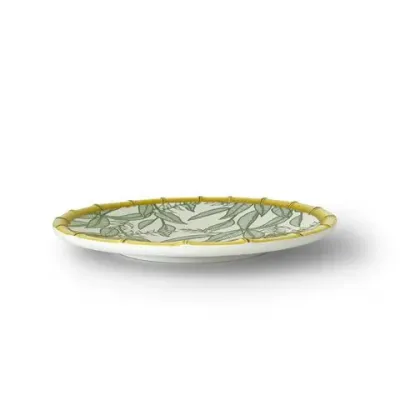 Zen Bamboo Leaf 9" Salad Plate