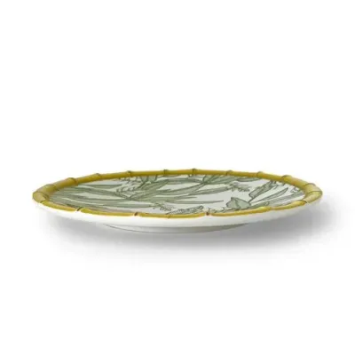 Zen Bamboo Leaf 11" Dinner Plate