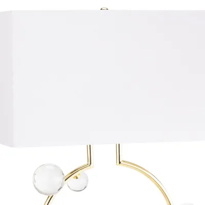 Bijou Ring Table Lamp Clear