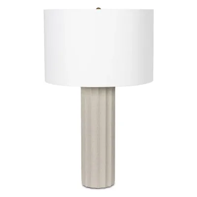 Tambour Concrete Table Lamp