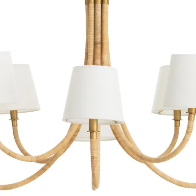 Coastal Living Treble Chandelier