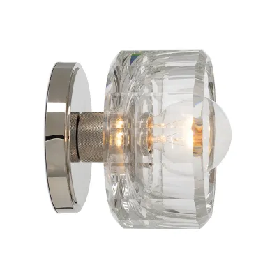 Bijoux Crystal Flush Mount Polished Nickel