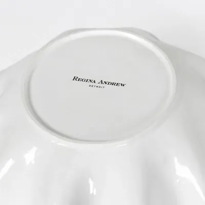 Ruffle Ceramic Bowl Large