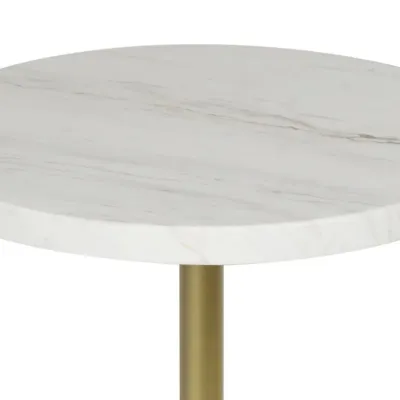 Arthur Accent Table (Natural Brass)