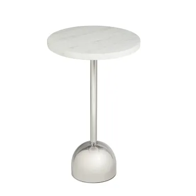 Arthur Accent Table (Polished Nickel)