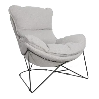 Cocoon Chair (Boucle Faux Wool)