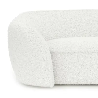 Claudette Lounge Sofa (Boucle Faux Wool)