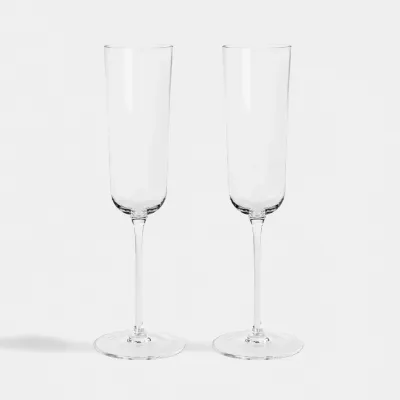 Classic Cocktail Champagne Flute Set of 2