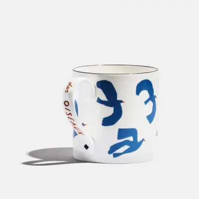 Max Machen Des Oiseaux Bone China Large Mug 11.8 oz