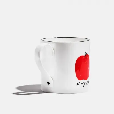 Rose Stallard Apple Of My Eye Bone China Large Mug 11.8 oz