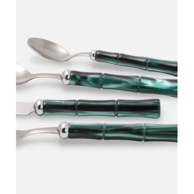 Bamboo Olive Green Flatware