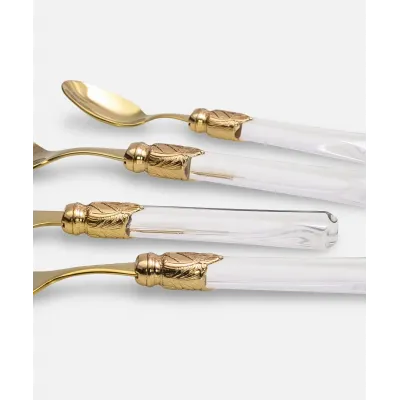 Vittoria Oro Violet Flatware (Special Order)