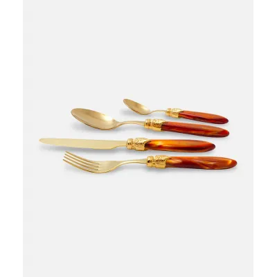 Laura Oro Orange Flatware (Special Order)