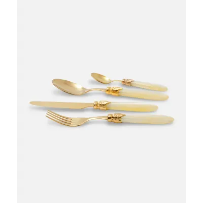 Laura Oro Ivory Flatware (Special Order)