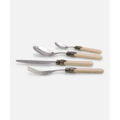 Vintage Beige Flatware