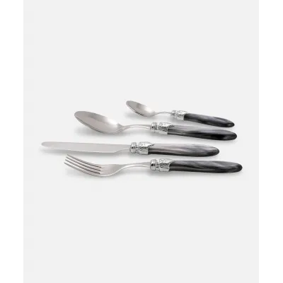 Laura Argento Clear Gray Flatware (Special Order)
