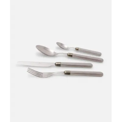 Zenzero Clear Gray Flatware