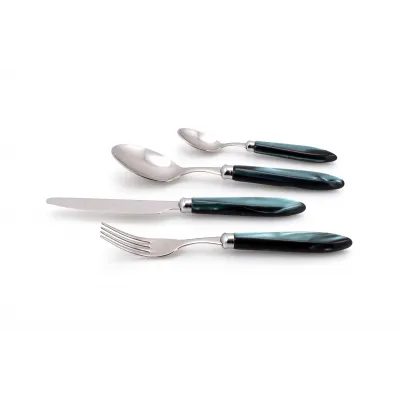 Agata Green Flatware