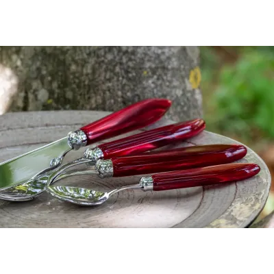 Agata Bordeaux Flatware
