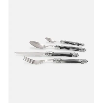Arianna Argento Clear Gray Flatware (Special Order)