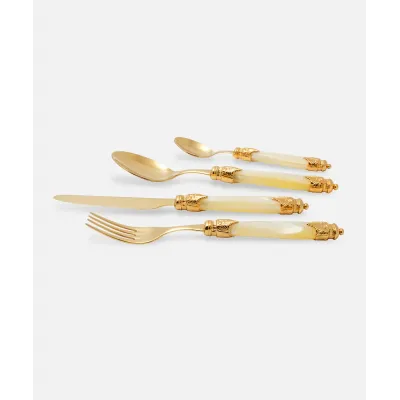 Arianna Oro Ivory Flatware (Special Order)