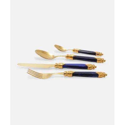 Arianna Oro Blue Flatware (Special Order)