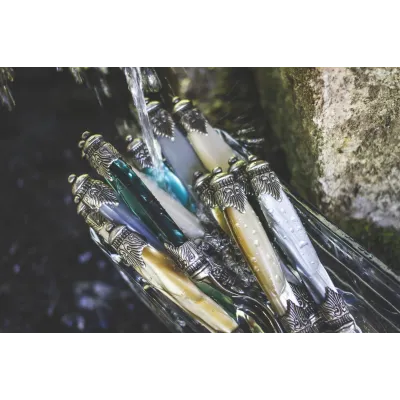 Arianna Clear Gray Flatware