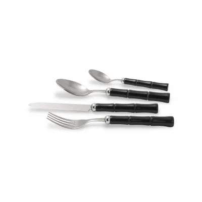 Bamboo Black Flatware