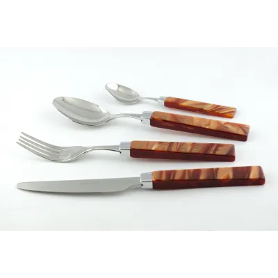 Charme Orange Flatware