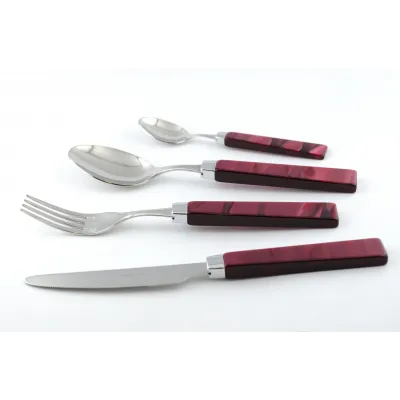 Charme Bordeaux Flatware