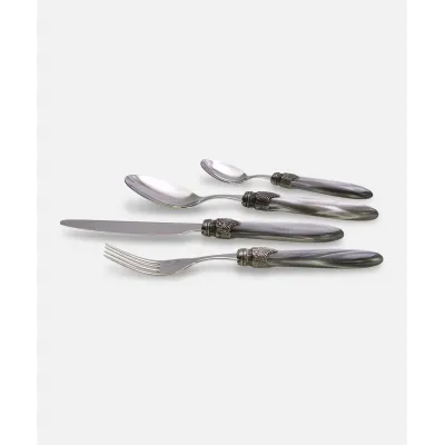 Laura Clear Gray Flatware