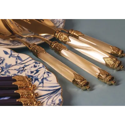 Arianna Oro Blue Flatware (Special Order)