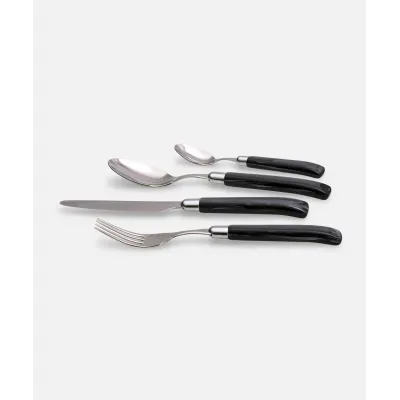 Giada Black Flatware