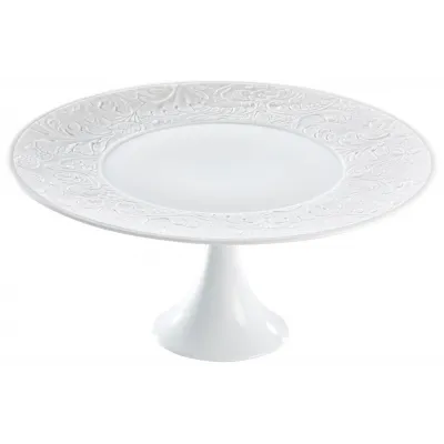 Italian Renaissance White  Petit Four Stand Medium 9.4 White