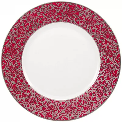 Salamanque Platinum Red Dinnerware