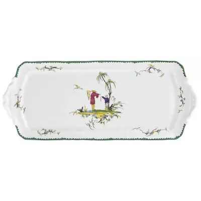 Longjiang Long Cake Serving Plate 15.9 X 6.7 in
