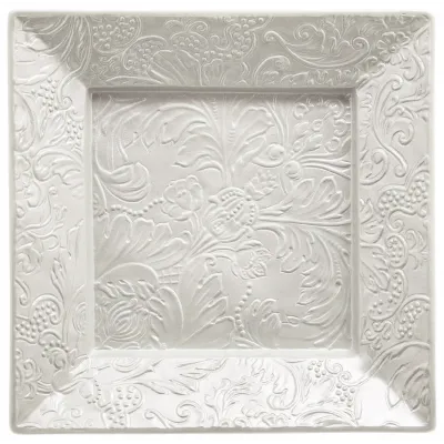 Italian Renaissance Irise Perle Square Trinket Tray 6.89 X 6.89 in Gift Box