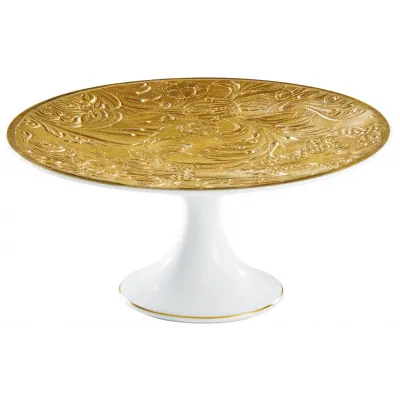 Italian Renaissance Gold  Petit Four Stand Small 6.3 Gold