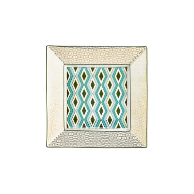 Mosaic Babylone Green Trinket tray 7 inch x 7 inch