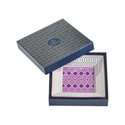 Mosaic Palmyre Rose Trinket tray 7 inch x 7 inch