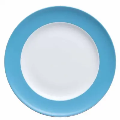 Sunny Day Waterblue Salad Plate Round 8 1/2 in