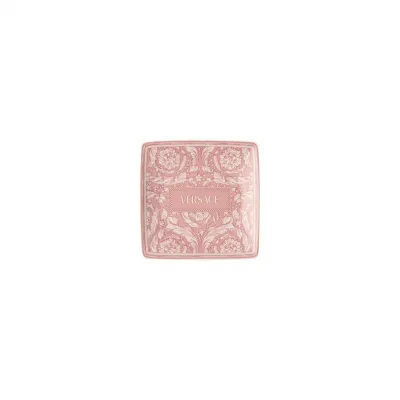 Barocco Rose Canape Dish 4 3/4 in Square