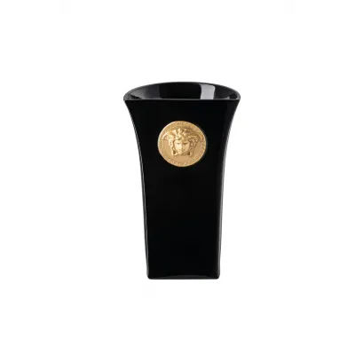 Medusa Madness Vase Black 10 1/4 in