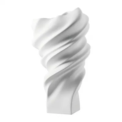 Squall White Matte Vase 12 1/2 in (Special Order)