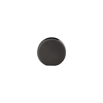 La Medusa Mini Vase Round Black 4 in