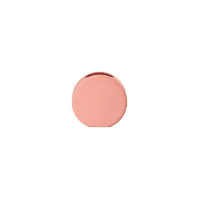 La Medusa Mini Vase Round Pink 4 in